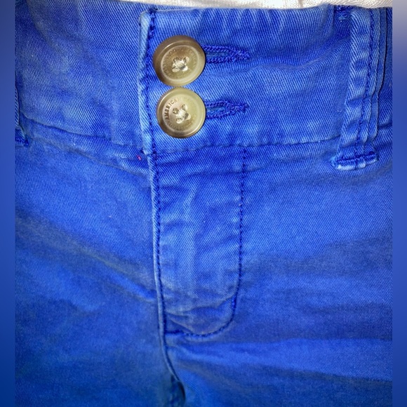 Women’s American Eagle Outfitters Short Shorts Blue Size 4 - Picture 3 of 9